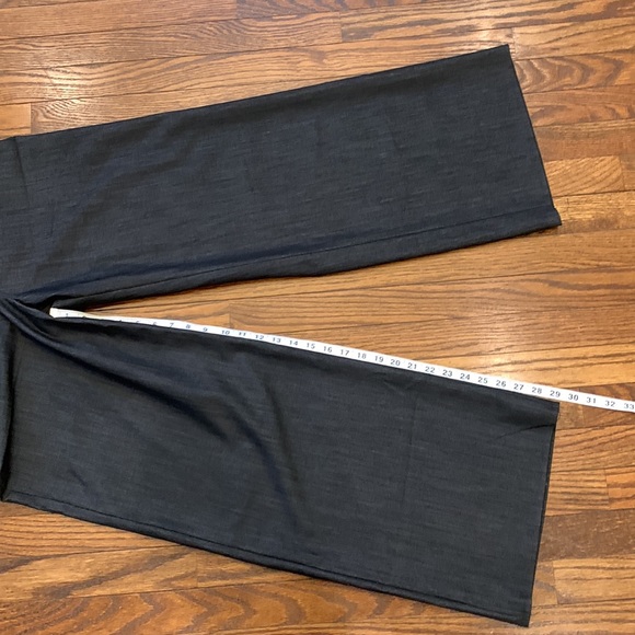 CALVIN KLEIN | Gray-Black V-neck Jumpsuit | Missing Self-tie | Sz 8/10 - Picture 10 of 16